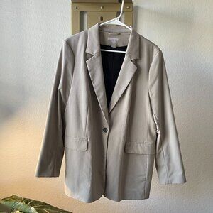 Women’s H&M Beige Blazer – Size L